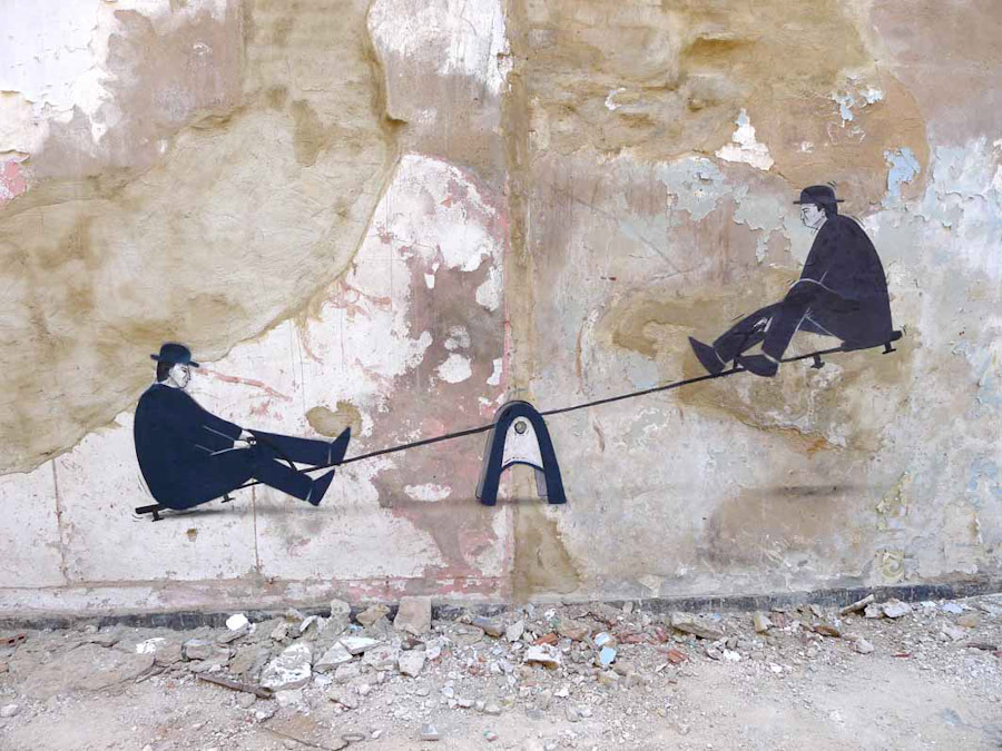 Escif street art Valencia 2012