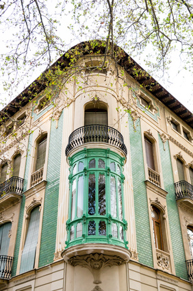 Modernist-Stil in Valencia
