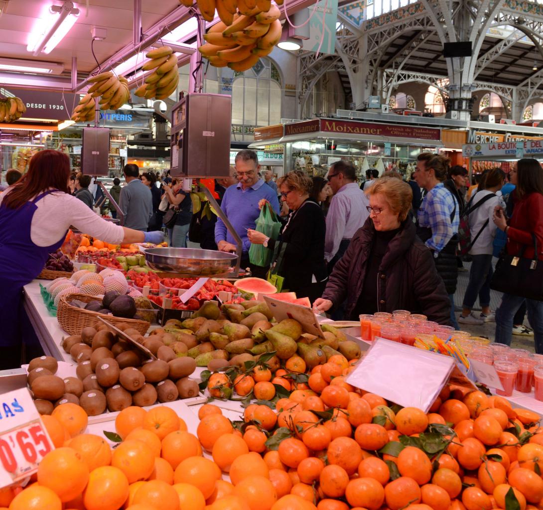 Valencia Mercado Central photo Bob Driessen