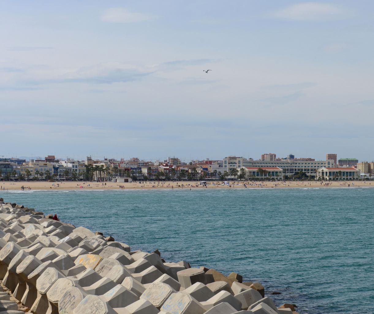 Valencia playa de Malvarossa photo Bob Driessen