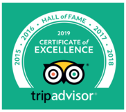 Trip advisor certificate of excellence star 2020